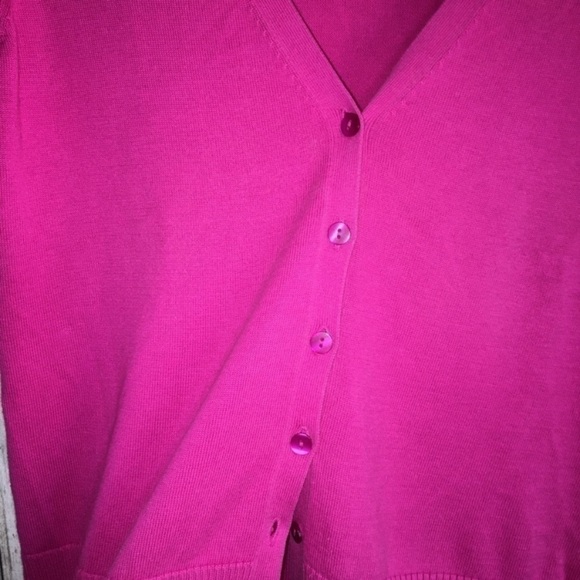 Loft Pink Short Cardigan - Picture 2 of 4